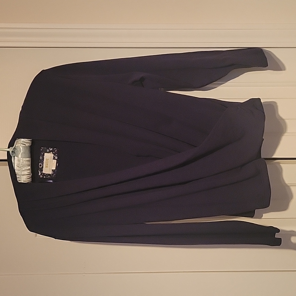 Anthropolgie Maeve long sleeve wrap top.